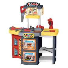 Εργαστήριο με εργαλεία σε βαλίτσα με ρόδες Raya Toys Workbench.