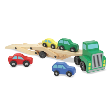 Μεταφορέας ξύλινος με αυτοκίνητα Melissa and Doug 14096