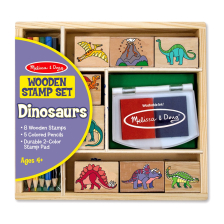 Σφραγίδες ξύλινες Melissa and Doug Δεινόσαυροι11633
