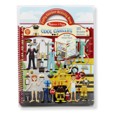 Βιβλίο δραστηριοτήτων με αυτοκόλλητα Melissa and Doug Επαγγέλματα 19426