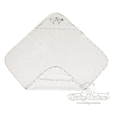 Μπουρνούζι Κάπα Baby Matex Maxi Plus Birds 0216 02, Εκρού