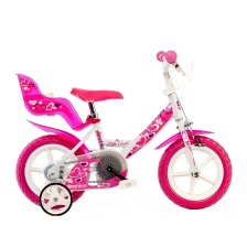 Ποδήλατο παιδικό Dino Bikes Little Heart 12 ίντσες λευκό