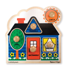 Παζλ ξύλινο  Melissa and Doug Γεωμετρικά σχήματα 12053 