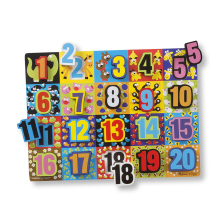 Παζλ ξύλινο Melissa and Doug Μαθαίνω αριθμούς 13832
