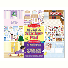 Συλλογή αυτοκόλλητων Melissa and Doug Κουκλόσπιτο 14197.