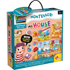 Εκπαιδευτικό παιχνίδι Lisciani Montessori Το δικό μου γιγαντιαίο σπίτι.