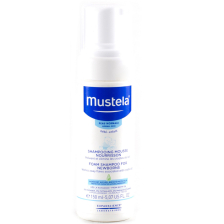 Αφρώδες σαμπουάν Mustela για Νεογέννητα 150ml.