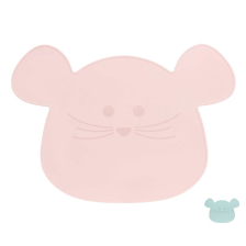 Σουπλά σιλικόνης φαγητού Lassig Little Chums Mouse.