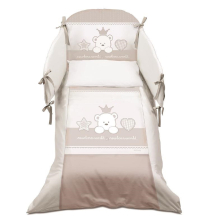 Σετ Κούνιας Italbaby BABY RE Pony 4τεμ. 70х130 Dove grey με Πάντα Κούνιας
