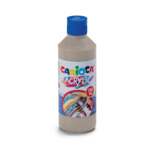 Ασημένιο χρώμα ακουαρέλας CARIOCA Ακρυλικό, 250 ml.