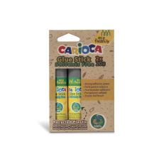 Κόλλα σε στικ 20 γραμμαρίων, CARIOCA Eco family, 2 τεμαχίων.