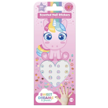 Αυτοκόλλητα νυχιών Kids Licensing Sweet Dreams, αρωματισμένα.
