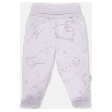 Κολάν Bebetto RABBIT AND CARROTS LILAC, 0-9 μηνών, T4411.