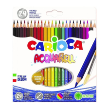 Ξυλομπογιές ακουαρέλας CARIOCA Aquarell, 24 τεμαχίων.