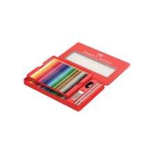 Ξυλομπογιές Faber-Castell Κάστρο σε μεταλλικό κουτί, 48 χρωμάτων.