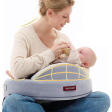 Μαξιλάρι θηλασμού Momcozy CozyLite, Γκρι.