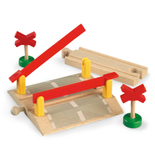 Σιδηροδρομική διάβαση Brio World Railway Crossing.