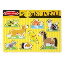 Πάζλ με ήχουςMelissa and Doug Κατοίκίδια 10730