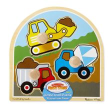 Πάζλ ξύλινο Melissa and Doug Φορτηγά 13395