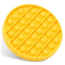 Anti-stress παιχνίδι Pop It Fidget Κύκλος κίτρινο