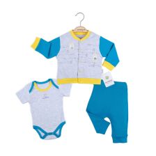 Σετ με λαγουδάκι και αρκουδάκι 3τεμ. Ciccim Baby 4552