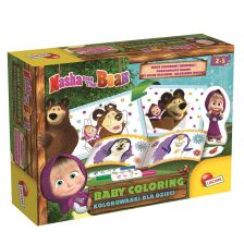 Σετ χρωματισμού Lisciani Masha and the Bear 78059.
