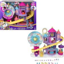 Σετ θεματικού πάρκου Polly Pocket Rainbow Funland.