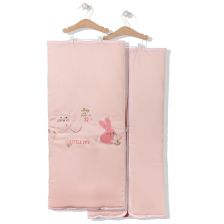 Βρεφική κουβέρτα με φερμουάρ Bebetto LITTLE ONE Κοραλί 80X85cm B720
