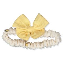 Βρεφικός κεφαλόδεσμος Bebetto Sweet lemon, Εκρού, 0-12 μηνών, C1126.