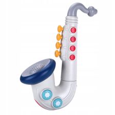 Παιδικό μουσικό παιχνίδι Raya Toys Super Star The Music Σαξόφωνο, με φώτα.