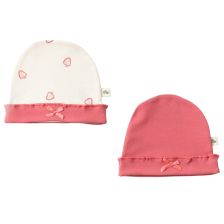 Βρεφικό σκουφάκι Ciсcim Baby MY STRAWBERRY, 2 τεμαχίων, 1 μηνός, U5084.