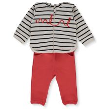 Βρεφική αθλητική φόρμα Bebetto Mini Girl, 2 τεμαχίων, 6-36 μηνών, K4577.