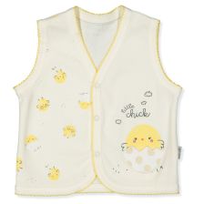 Βρεφικό γιλέκο Bebetto Chick chick, Εκρού, 3-24 μηνών, T3797.