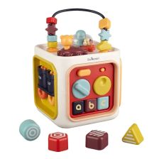 Βρεφικός κύβος δραστηριοτήτων 6 σε 1 Raya Toys Inspiring Polyhedron.
