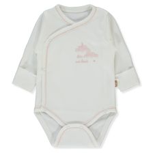 Βρεφικό κορμάκι Bebetto Organic Born With Love, 0-3 μηνών, T4036.