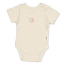 Βρεφικό κορμάκι Bebetto Organic little lamb, 0-12 μηνών, T3939.
