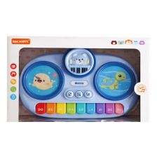 Βρεφικό πιάνο με τύμπανα Raya Toys Θαλάσσια πλάσματα.