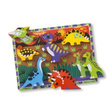 Παζλ ξύλινο Melissa and Doug Δεονόσαυροι 13747