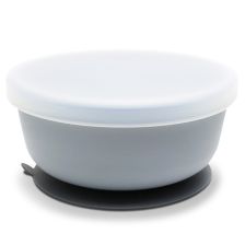 Παιδικό μπολ σιλικόνης με βεντούζα Lorelli Natural, με καπάκι.