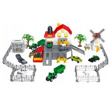 Παιδικό σετ παιχνιδιού Raya Toys Farm με ζώα και αξεσουάρ.
