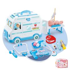 Σετ Ιατρικό Raya Toys με φώτα, ήχους και αξεσουάρ 30 τεμ.