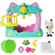 Σετ παιχνιδιού Spin Master Gabby's Dollhouse Pandy Paws Dreamy Lookout Balcony.