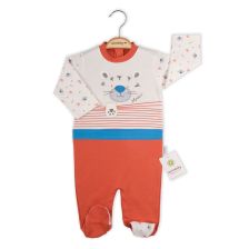 Φορμάκι βρεφικό ολόσωμο CICCIM BABY Τίγρης κεραμιδί Μέγεθος 56-68 εκ. 4524