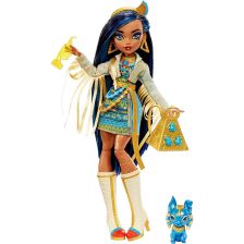 Κούκλα Mattel Monster High Cleo De Nile με αξεσουάρ και κατοικίδιο ζώο