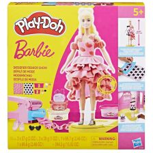 Σετ παιχνιδιού Hasbro Play-Doh Barbie Fashion Show 2 σε 1, G1356.