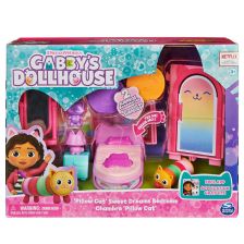 Σετ παιχνιδιού με φιγούρα Spin Master Gabby's Dollhouse 'Pillow Cat' Sweet Dreams Bedroom.