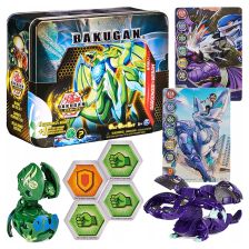 Σετ παιχνιδιού Spin Master Bakugan Baku Tin με 2 μπαλάκια bakugan