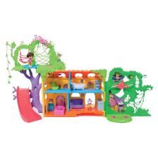 Σετ παιχνιδιού Spin Master Dora the Explorer Explore & Play Rainforest Casita.