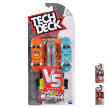 Σετ παιχνιδιού Spin Master Tech Deck Versus Series 2 fingerboard, ράμπα και κάρτες.