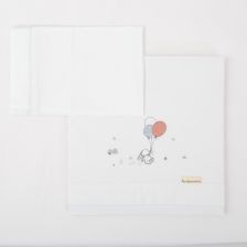 Σετ βρεφικά σεντόνια Bimbidreams Jolie, 3 τεμαχίων, 40 x 80 εκατοστών.